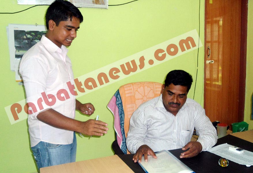 22.04.2014_Matiranga Chairman NEWS Pic