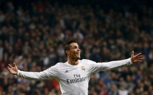 Cristiano+Ronaldo+celebrates+his+second+goal.