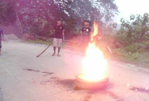 roadblocked program photokhagrachari